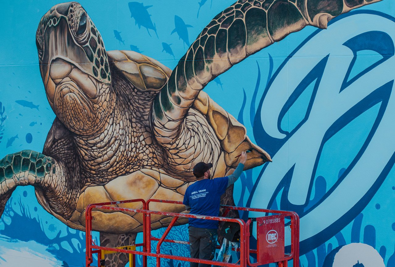 Artist D. Friel - Connected By Water