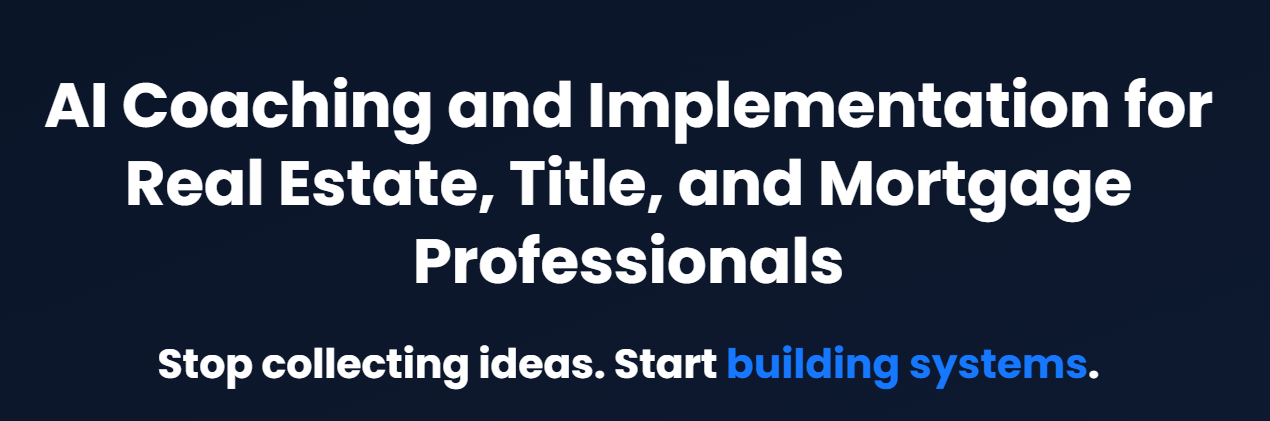 AI Implementation Coaching
